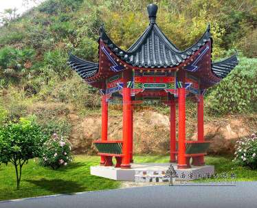 古建涼亭哪家做 古建涼亭公司推薦 西安閩隆商貿(mào)