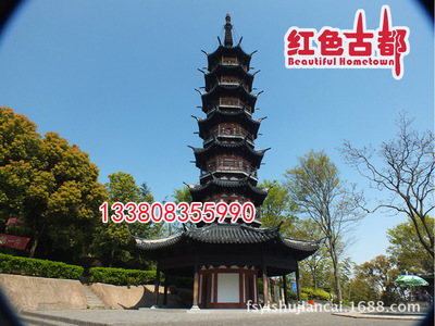 佛山陶瓷 全國各地古塔工程 古建工程 園林建筑工程承包施工圖片_高清圖_細節(jié)圖